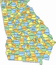 Image result for map of georgia counties