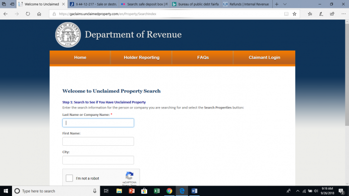 Georgia Unclaimed Money (2022 Guide) | Unclaimedmoneyfinder.org