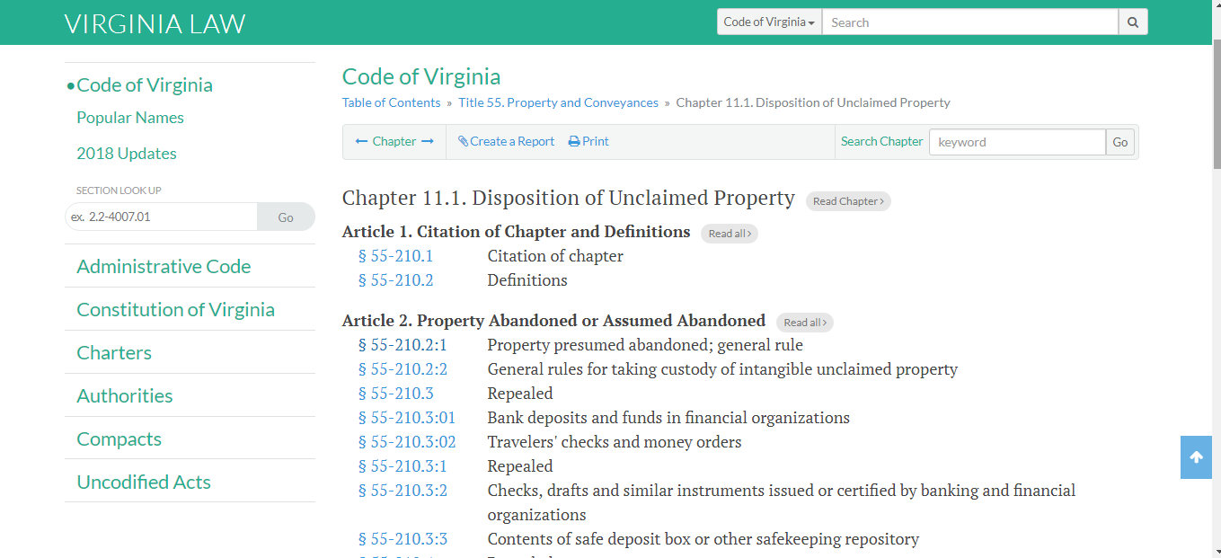 Virginia Unclaimed Money (2024 Guide)
