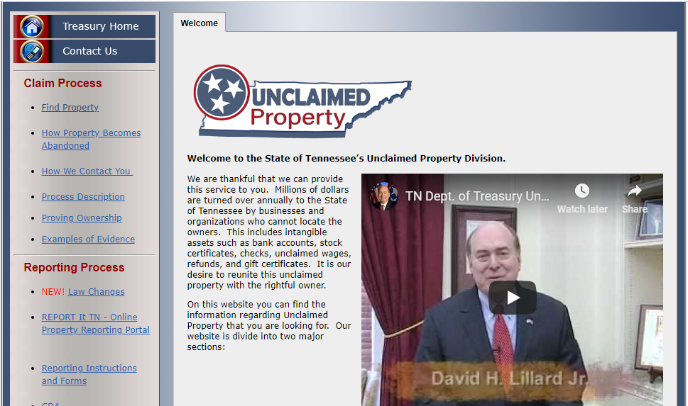 Tennessee Unclaimed Money (2022 Guide)