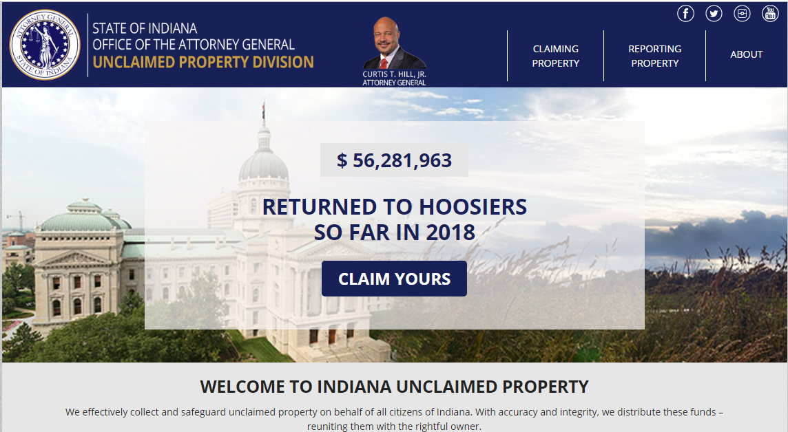 Indiana unclaimed money 2024 guide unclaimedmoneyfinder