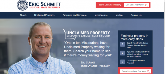 Missouri Unclaimed Money (2021 Guide) | Unclaimedmoneyfinder.org