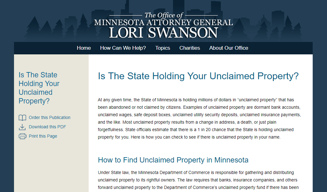 Find Minnesota Unclaimed Money (2024 Guide)