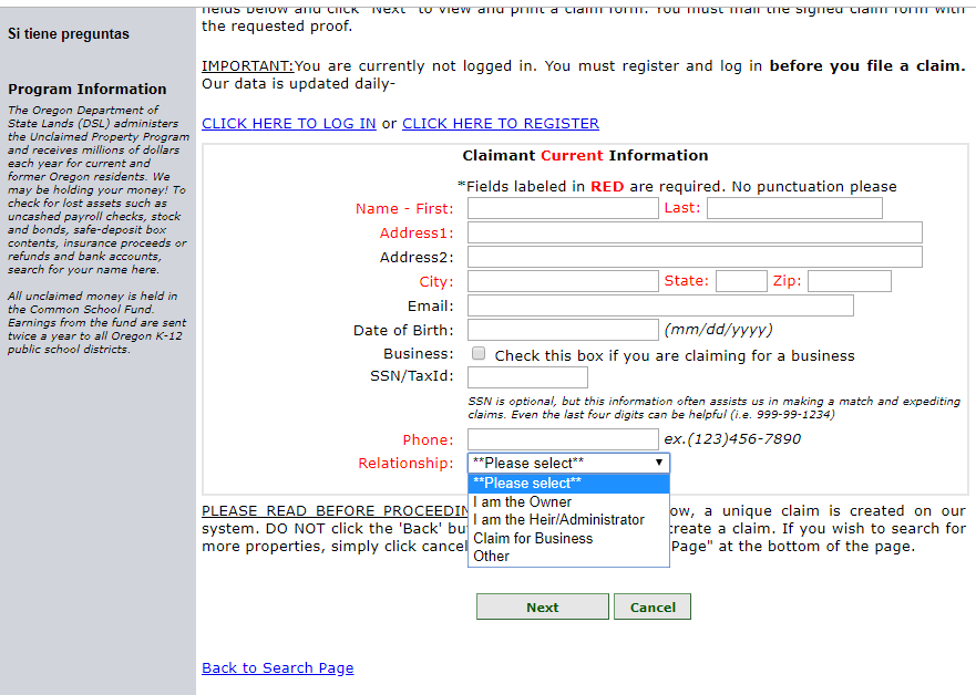 Oregon Unclaimed Property Search (2024 Guide)