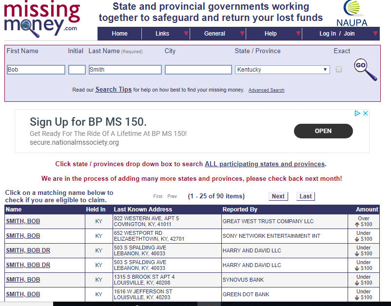 Find Any Kentucky Unclaimed Property (2022 Guide)