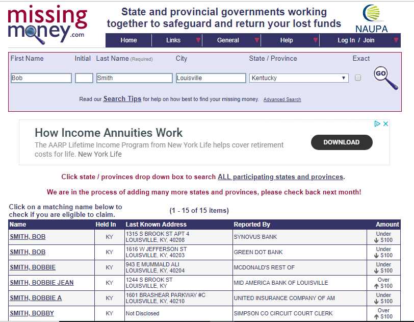 Find Any Kentucky Unclaimed Property (2022 Guide)