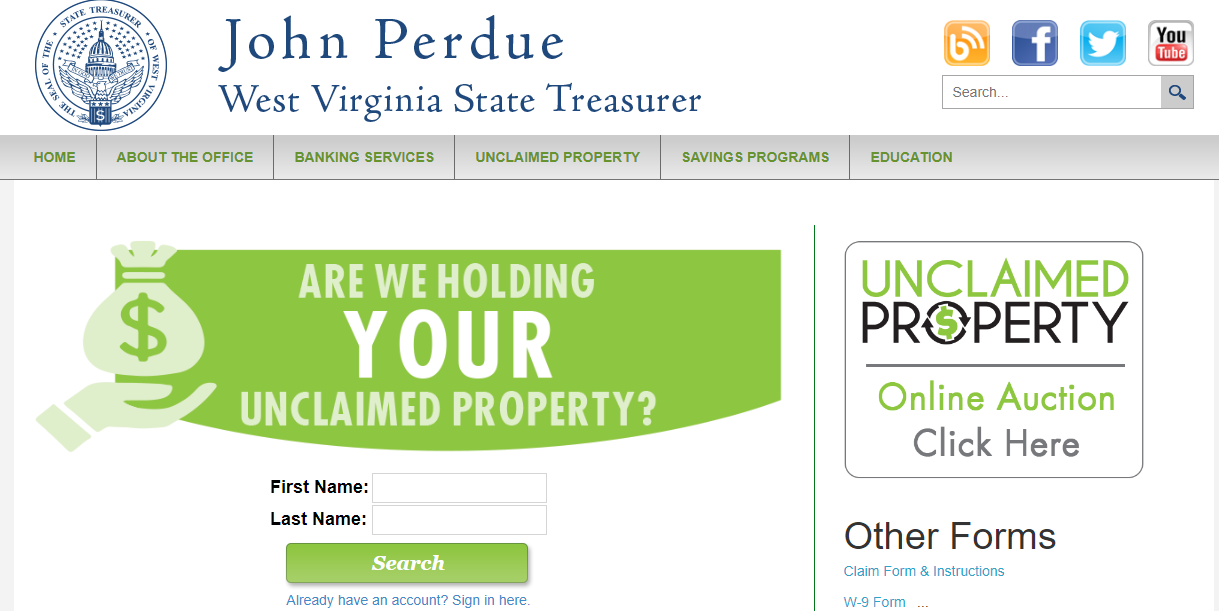 Find All West Virginia Unclaimed Funds (2024 Guide)