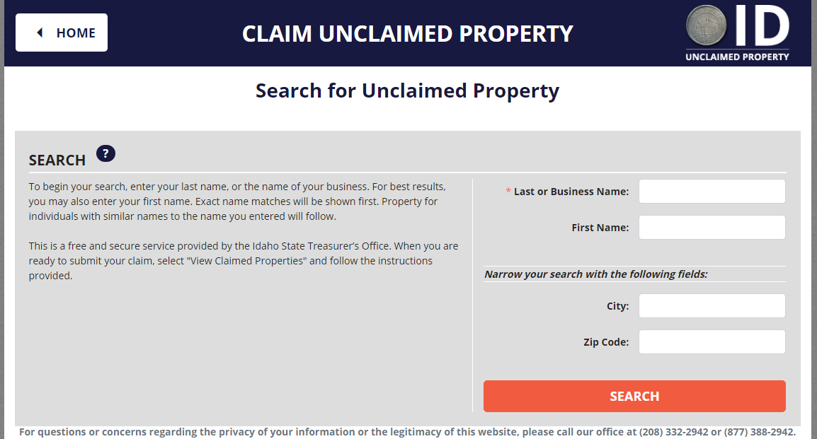 How to Find Idaho Unclaimed Property (2024 Guide)