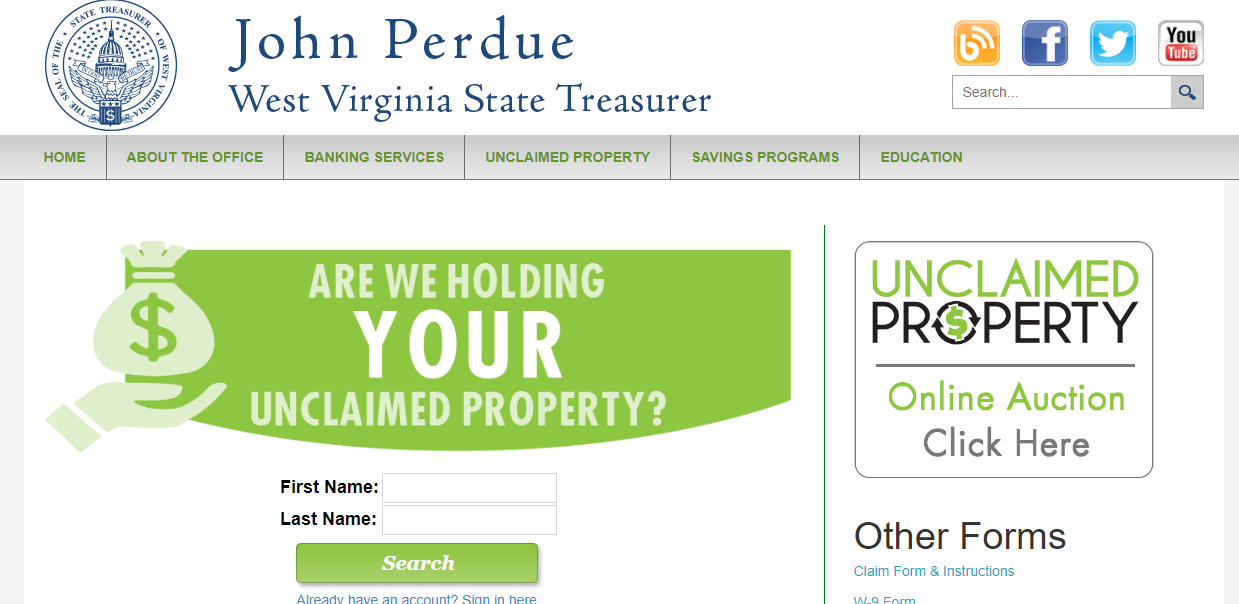 Find All West Virginia Unclaimed Funds (2024 Guide)