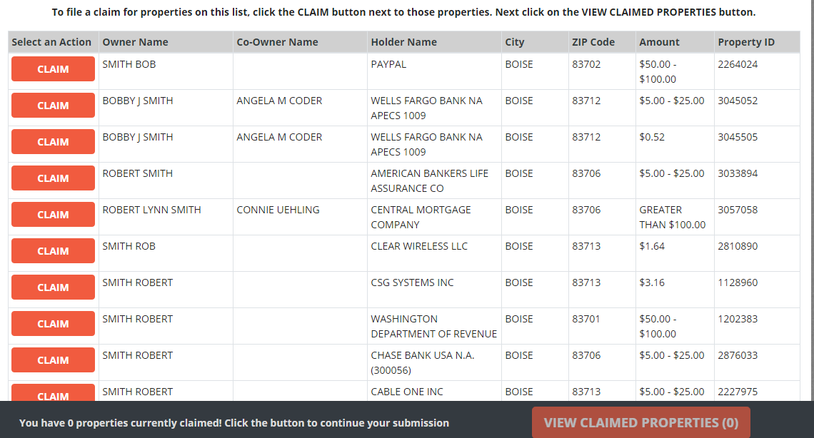 How to Find Idaho Unclaimed Property (2024 Guide)
