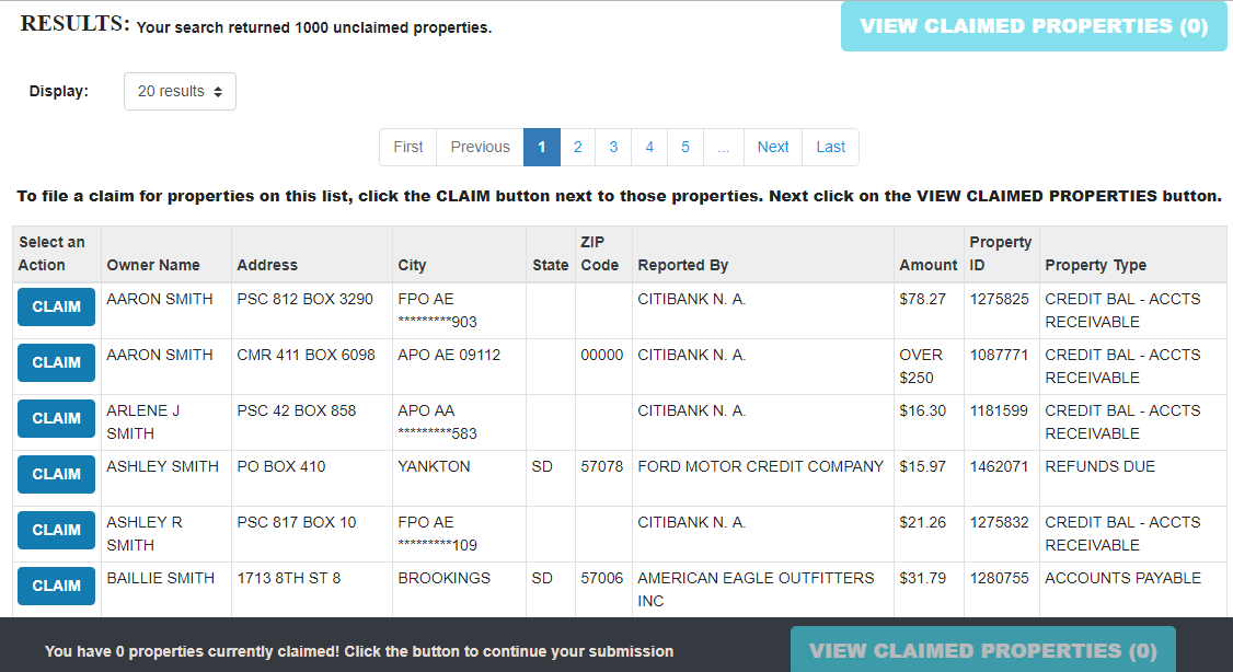 Find all Unclaimed Property in South Dakota (2022 Guide)