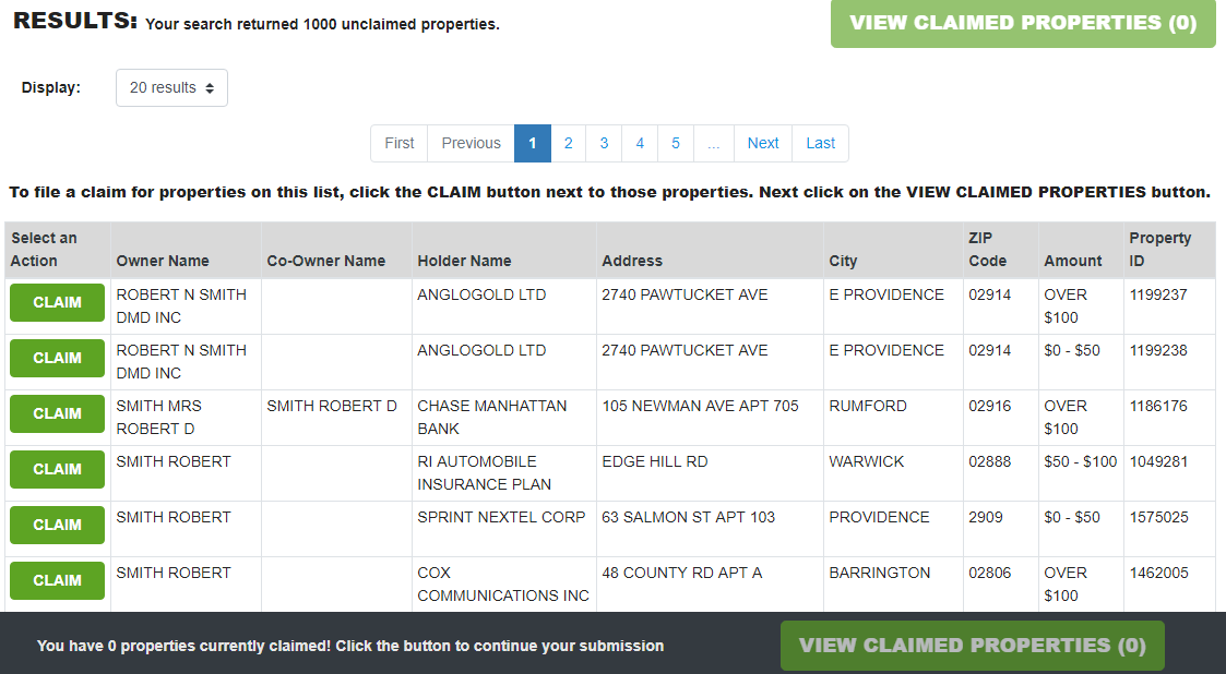 Find All Rhode Island Unclaimed Property (2024 Guide)