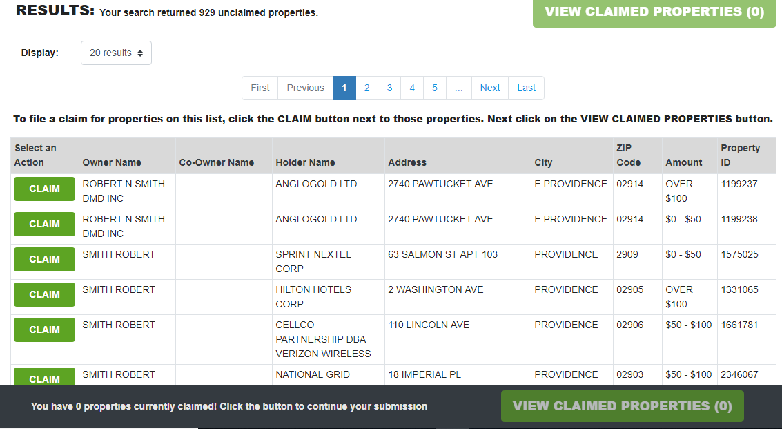 Find All Rhode Island Unclaimed Property (2024 Guide)