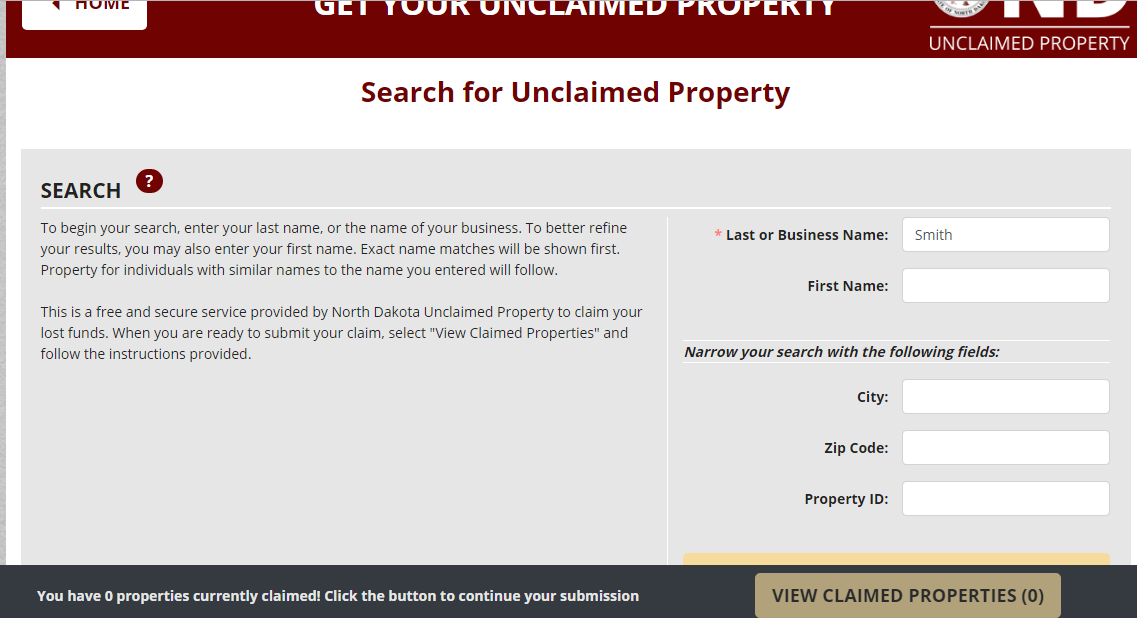 How to Find North Dakota Unclaimed Property (2024 Guide)