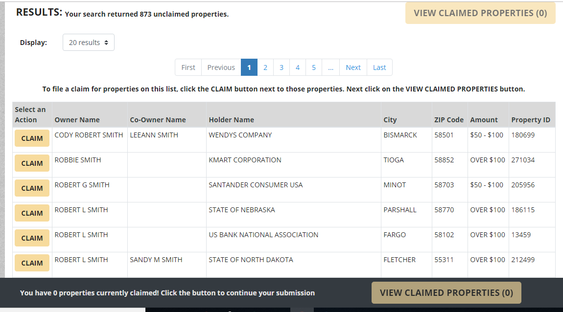 How to Find North Dakota Unclaimed Property (2024 Guide)
