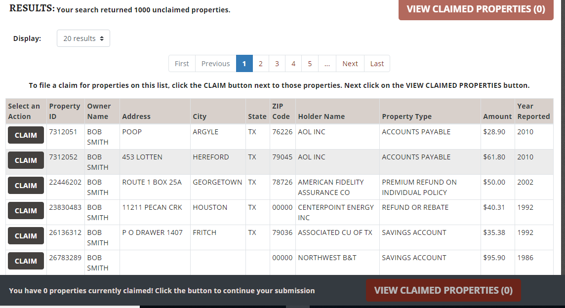 Find Any Texas Unclaimed Property (2024 Guide)